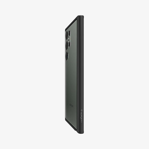 ACS05617 - Galaxy S23 Ultra Case Ultra Hybrid in crystal clear showing the back